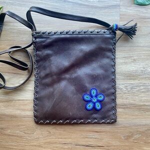 Leather Crossbody Bag from Africa